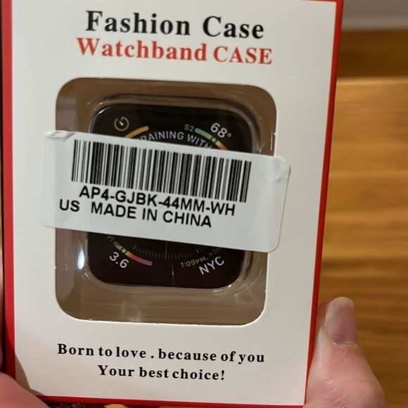 Clear rubber Apple Watch case - Picture 2 of 2